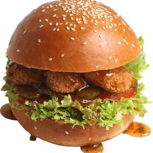 Shrimps burger