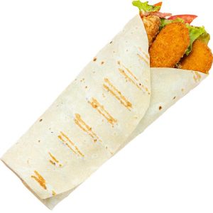 Shrimps wrap